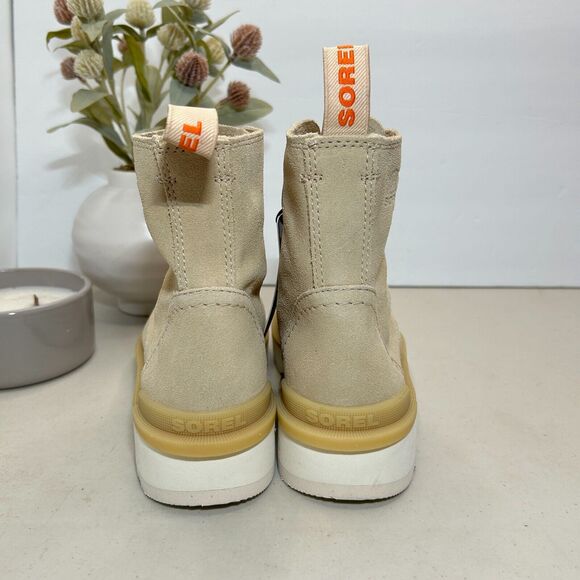 Sorel Hi-Line Lace Up Boot Ceramic/Chalk NL 4879-209 Women's 5.5 NWOB - Picture 5 of 12